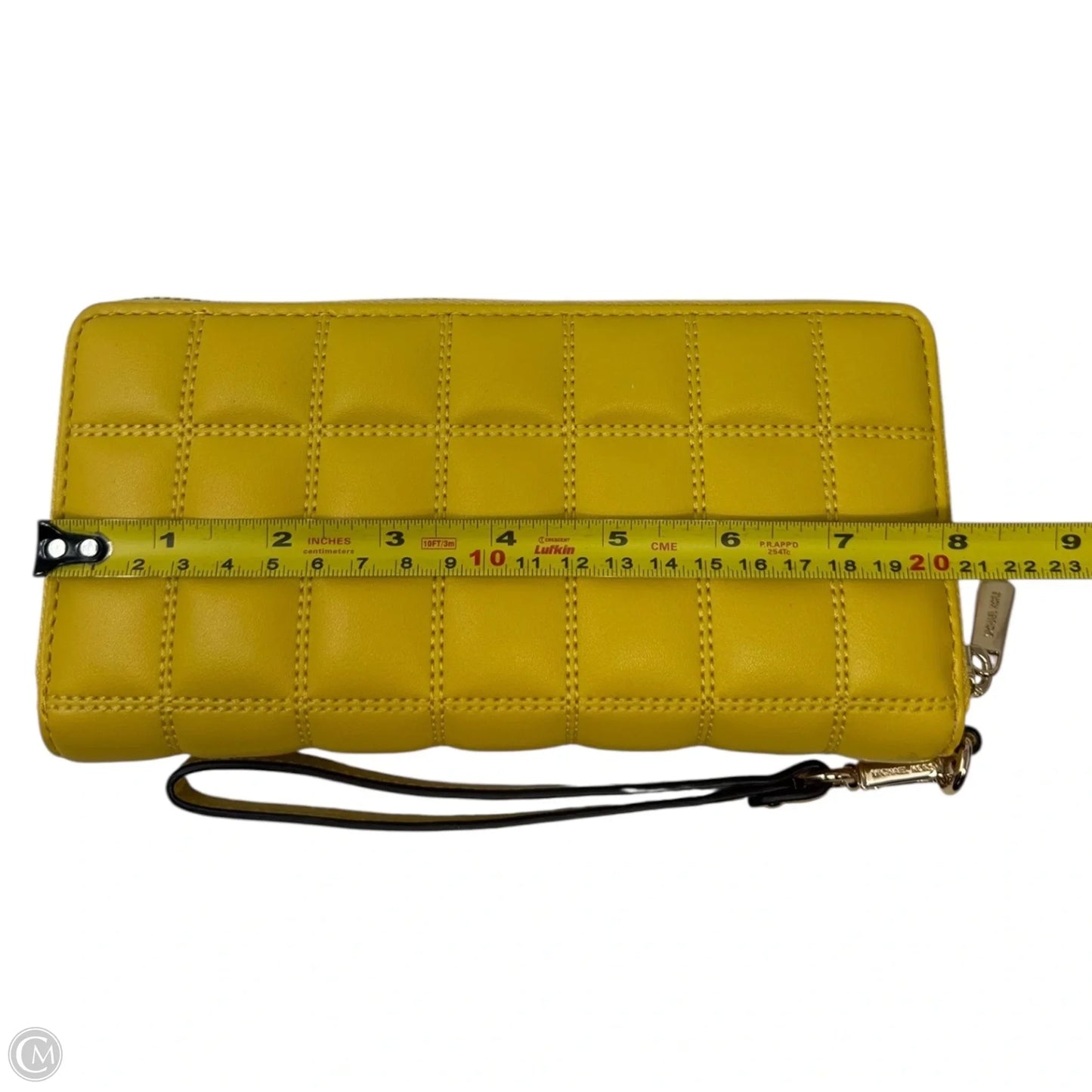 Jet Set Quilted Wristlet Designer By Michael Kors, Size: Medium