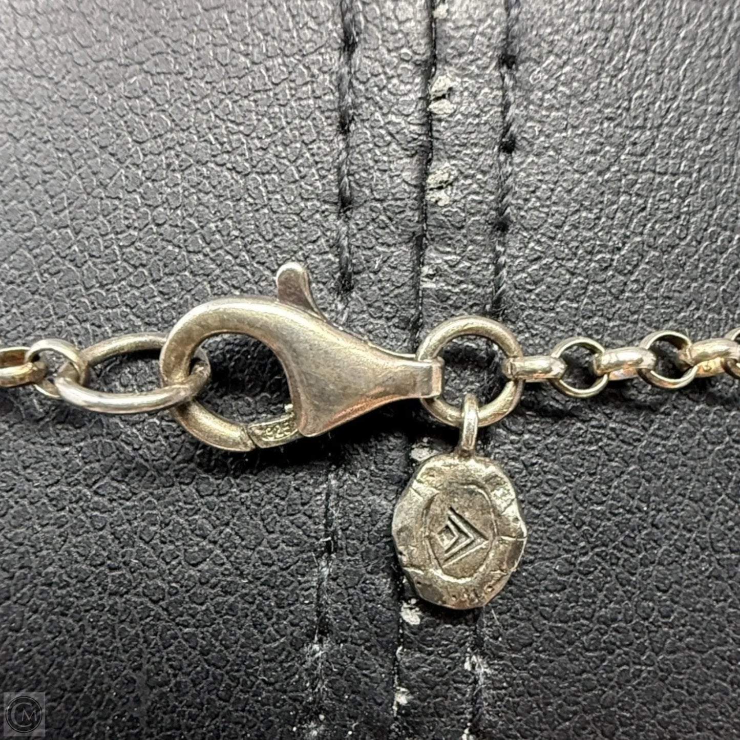 Adventure Seeker Etched Horn Sterling Silver Pendant Necklace N3238 By Silpada