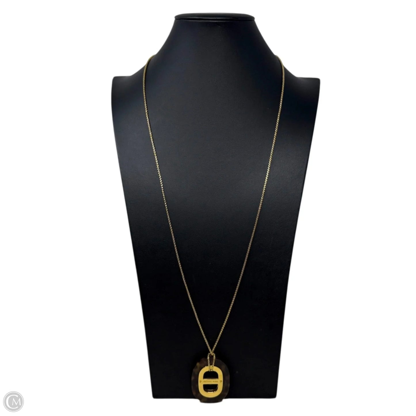Tortoise Maritime Link Pendant Long Necklace By Michael By Michael Kors