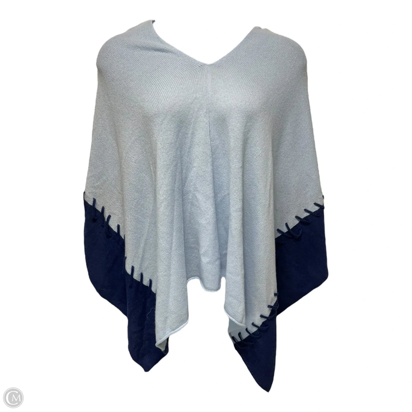 Cashmere Shawl By J Mclaughlin In Blue, Size: Osfm
