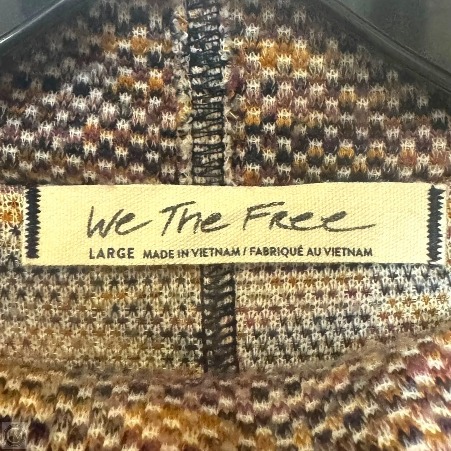 Top Long Sleeve By We The Free In Multi-colored, Size: L