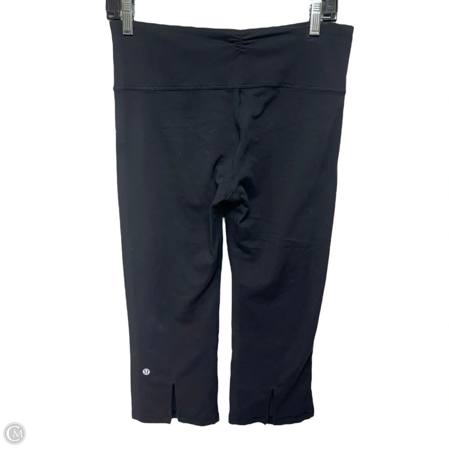 Athletic Capris By Lululemon In Black, Size: 8