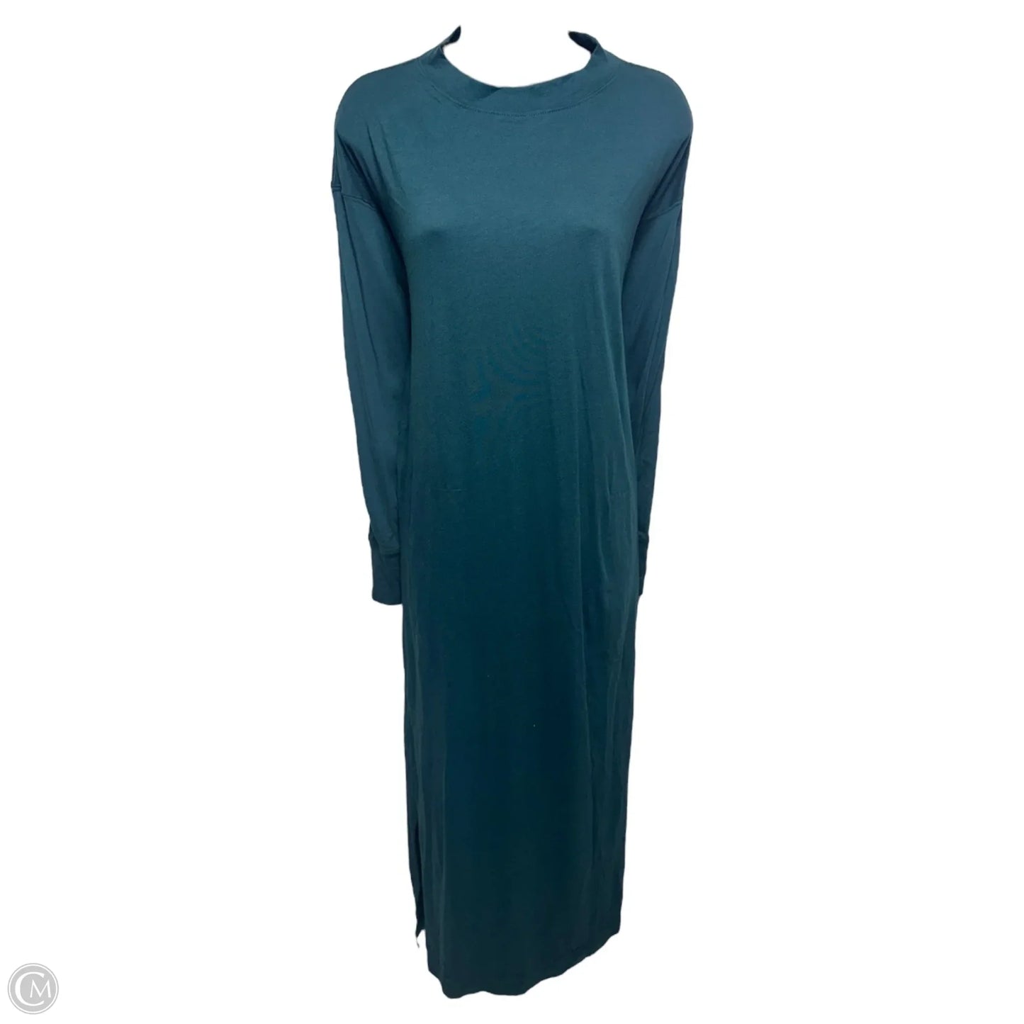 Day Off T-Shirt Midi Dress By Free People Beach In Teal, Size: XS