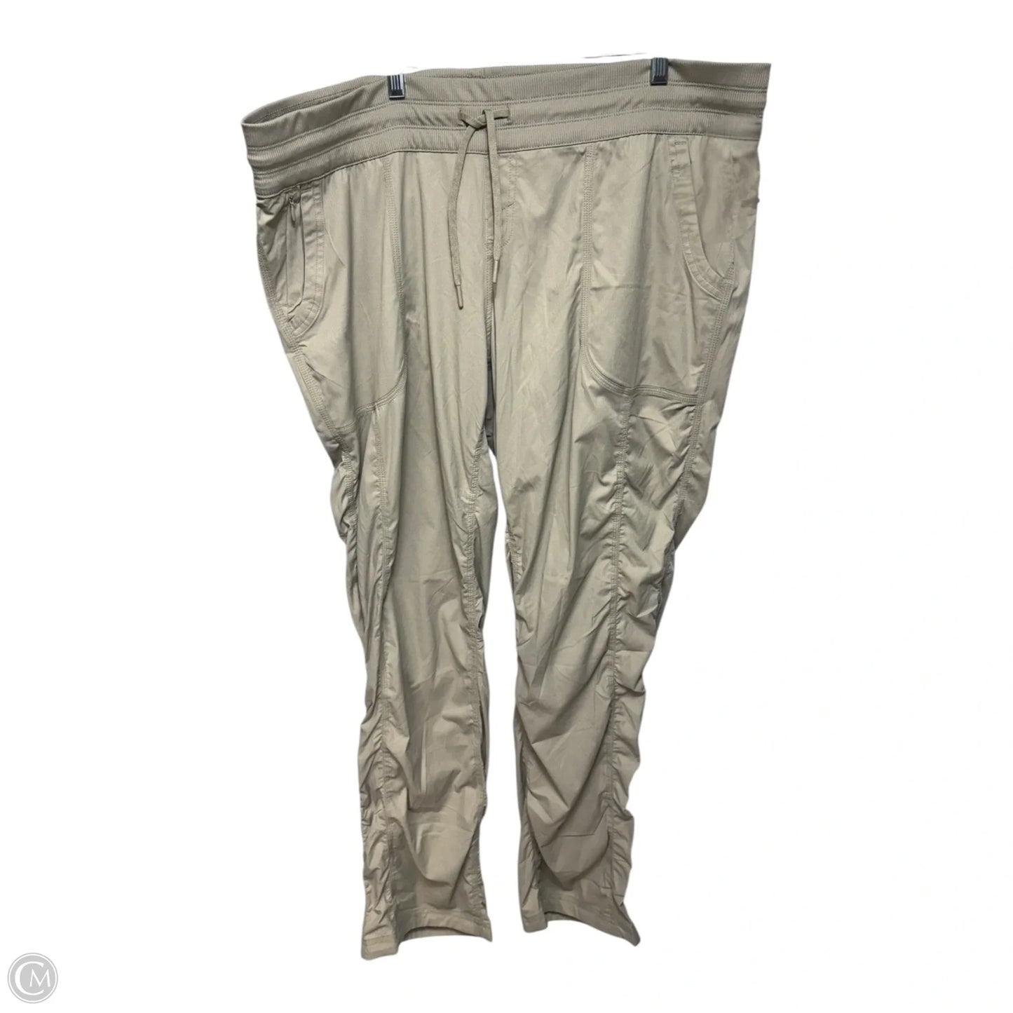 Athletic Pants By The North Face In Beige, Size: Xxl