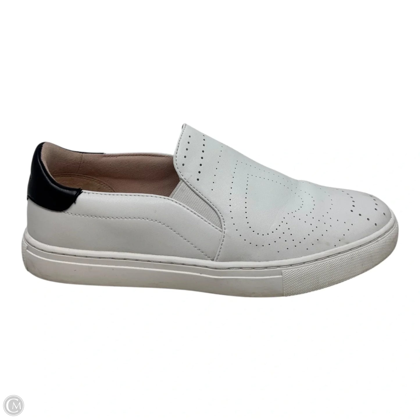Azores Perforated Spade Shoes Designer By Kate Spade In White, Size: 6.5
