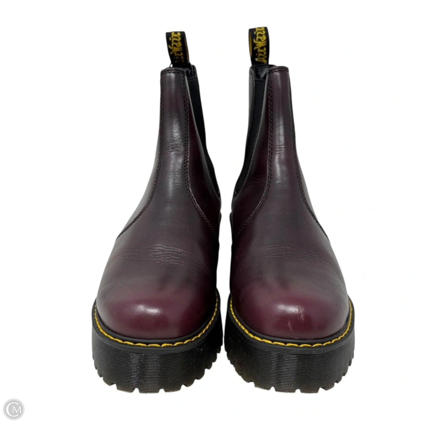 Rometty Ankle Boots By Dr Martens In Burgundy, Size: 11