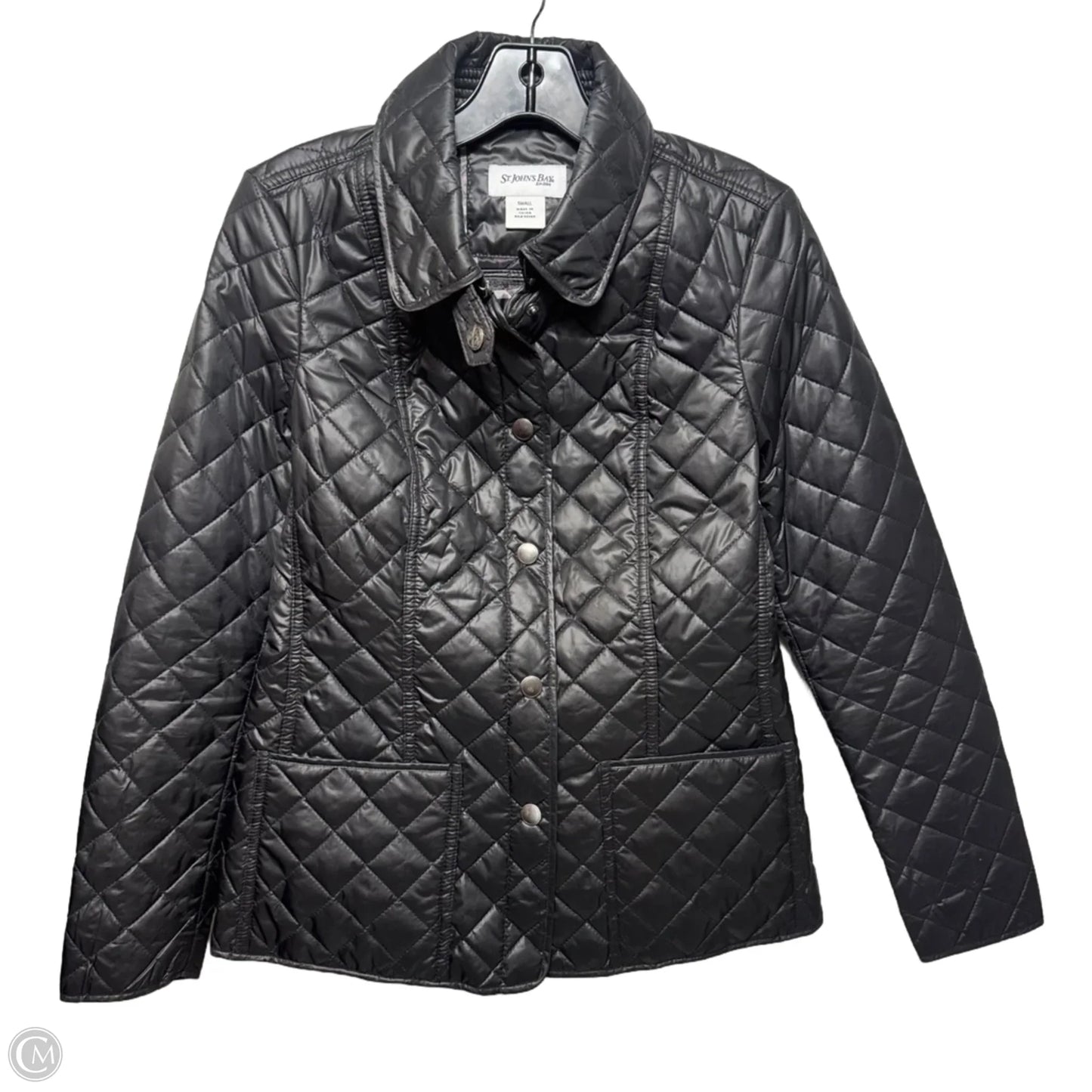 Jacket Puffer & Quilted By St Johns Bay In Black, Size: S