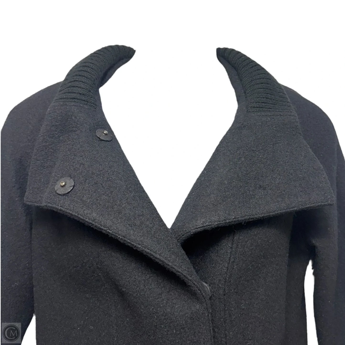 Coat Wool By Vince In Blue, Size: M