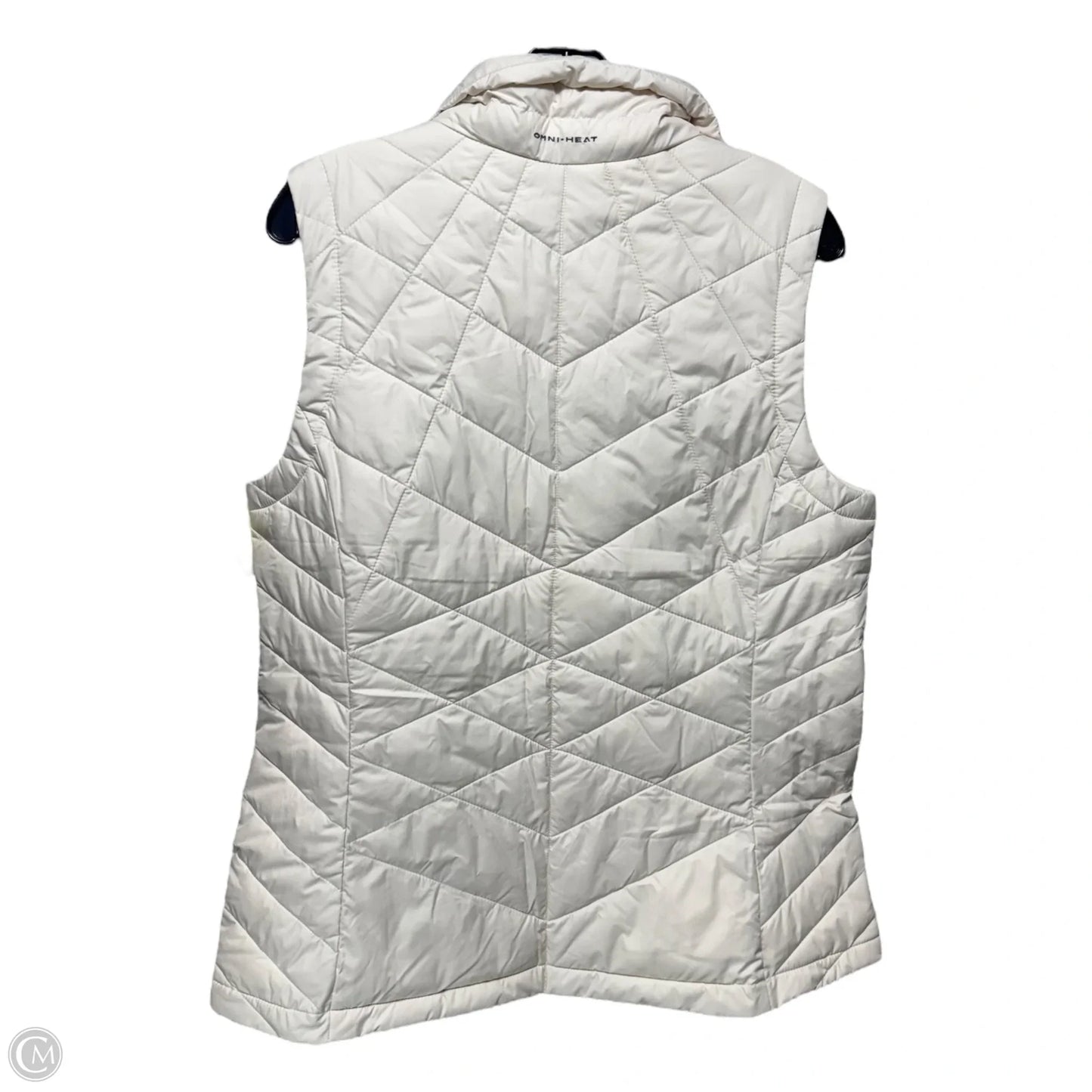 Vest Puffer & Quilted By Columbia In Cream, Size: L