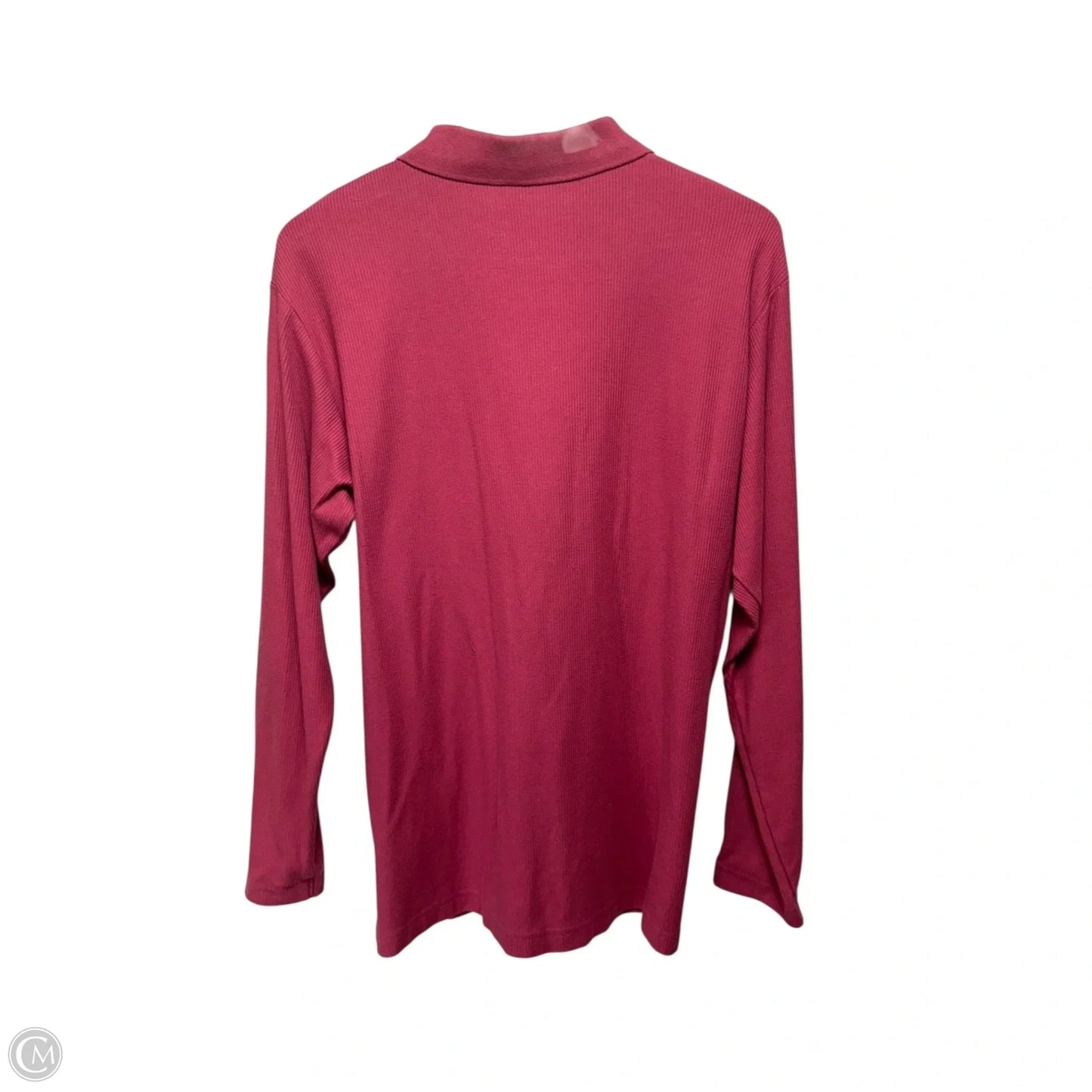 Top Long Sleeve By Eddie Bauer In Pink, Size: S