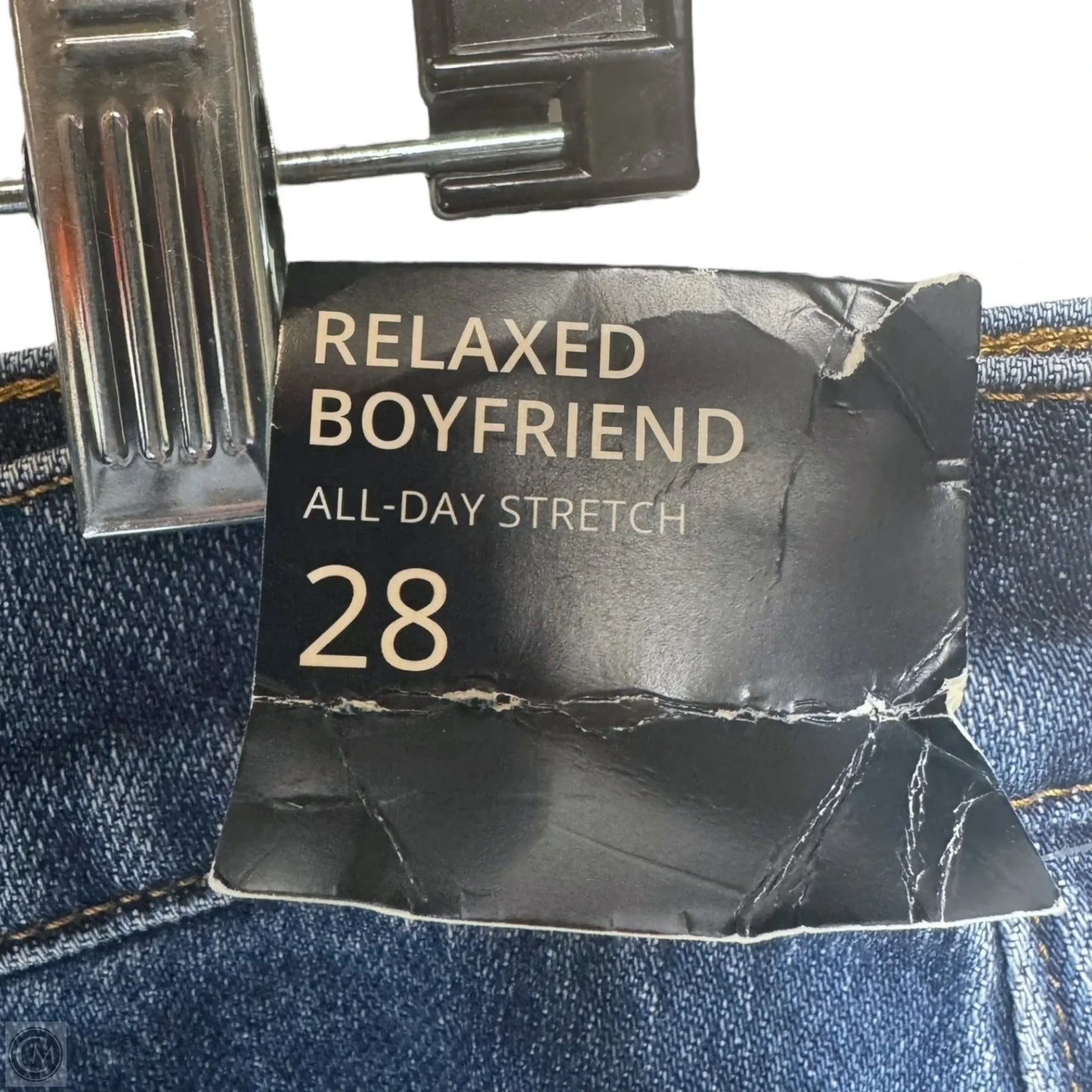 Relaxed Boyfriend Jeans By J. Crew In Blue Denim, Size: 6/28