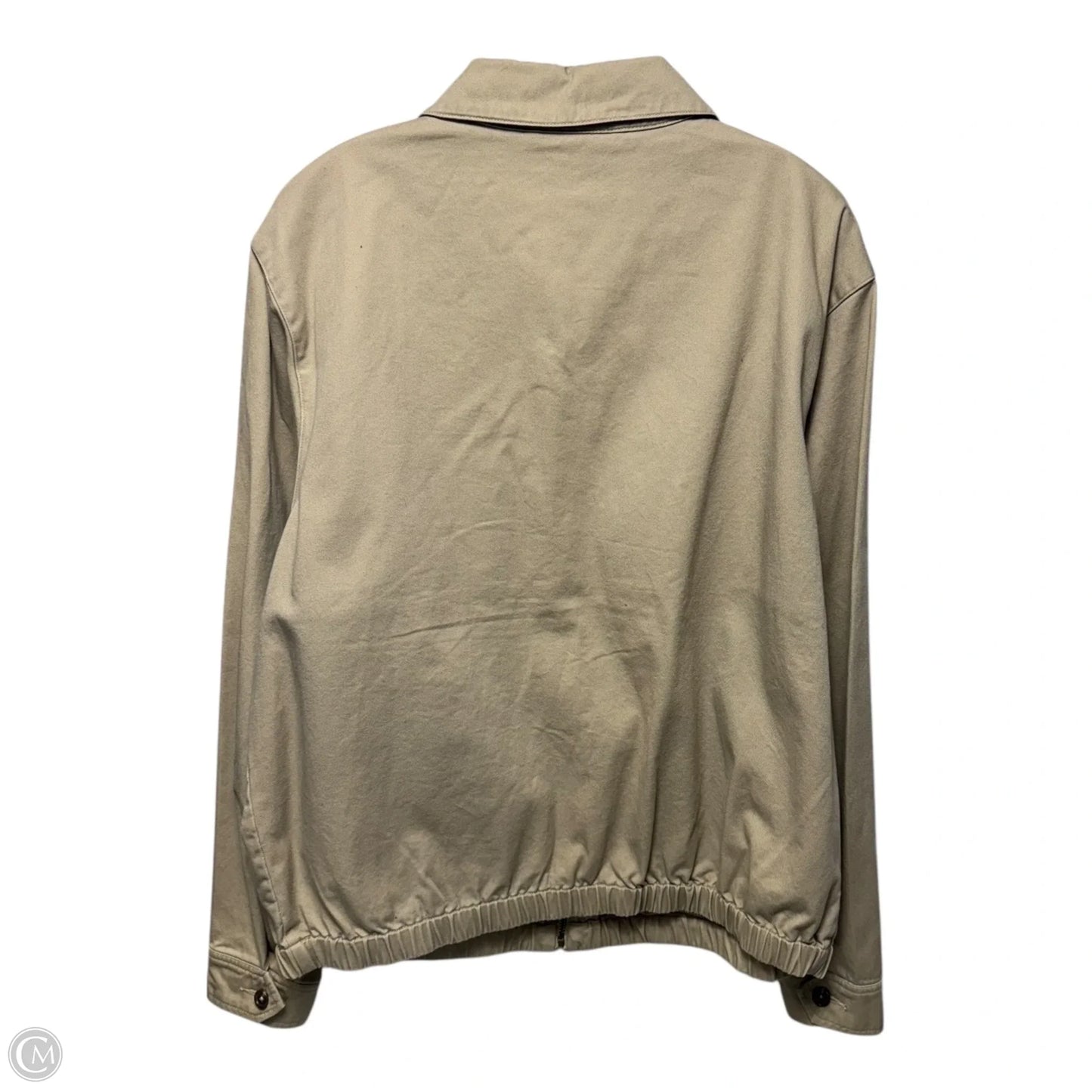 Jacket By Polo Ralph Lauren In Tan, Size: L