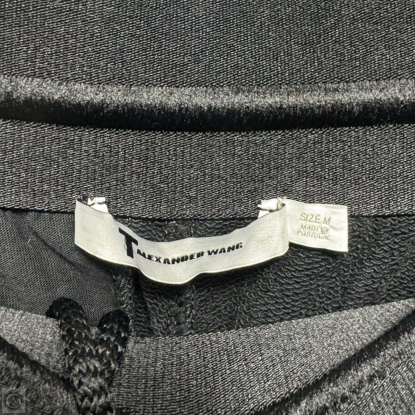 Seamed Sweat Pants Luxury Designer By T Alexander Wang In Black, Size: M