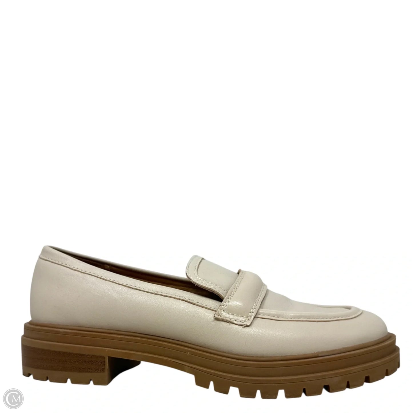 The Bradley Lugsole Loafer in Leather By Madewell In Harvest Moon, Size: 7.5