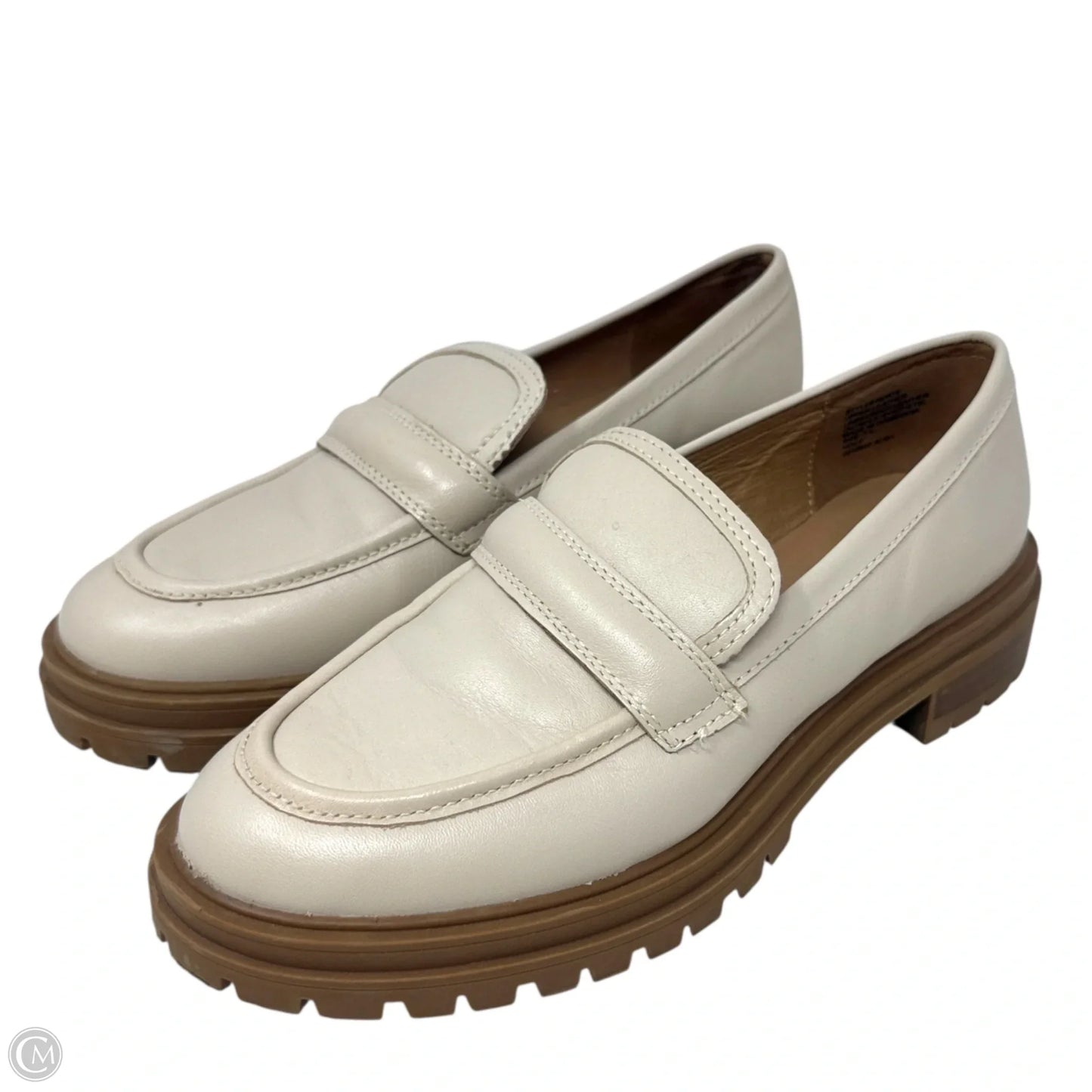 The Bradley Lugsole Loafer in Leather By Madewell In Harvest Moon, Size: 7.5