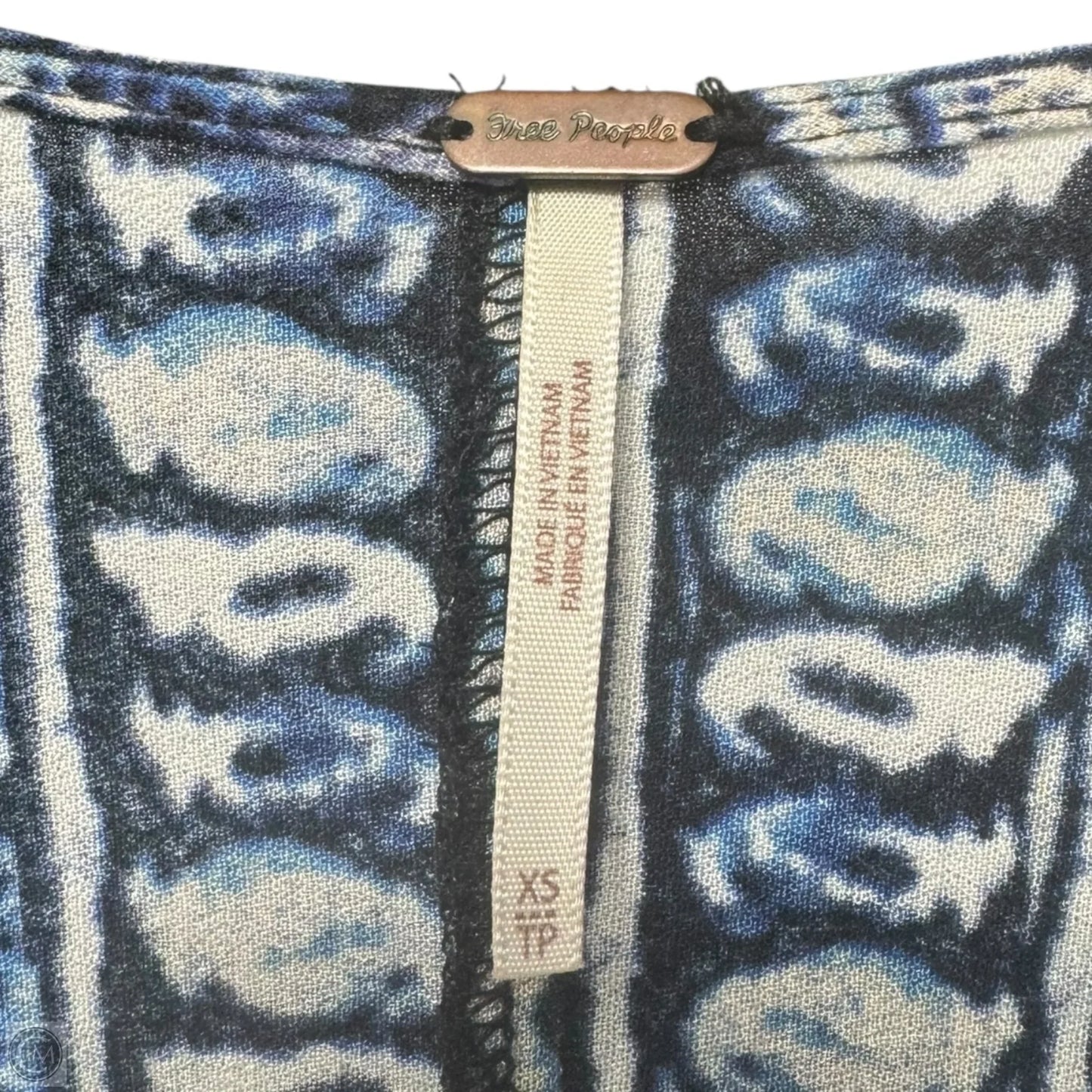 Top Long Sleeve By Free People In Blue, Size: Xs