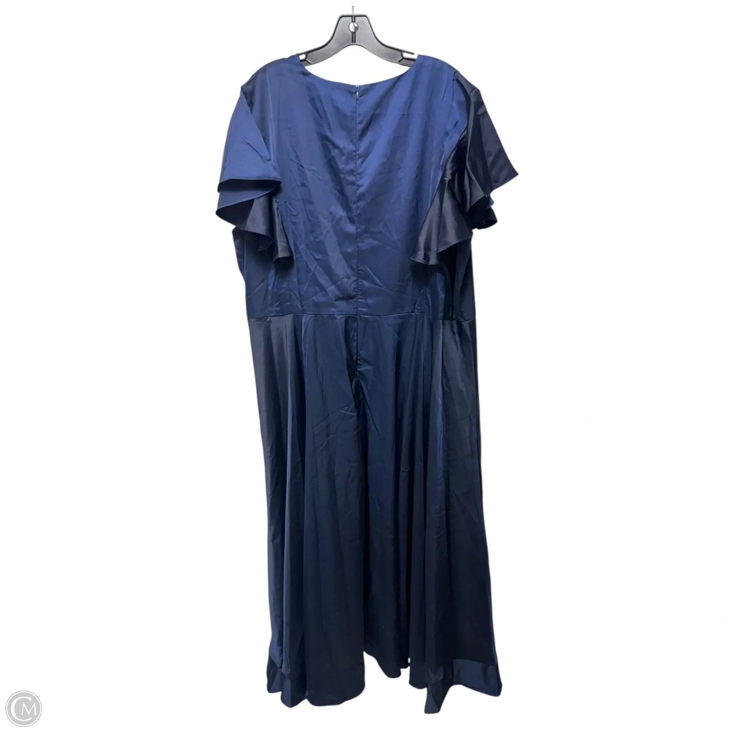 Dress Party Long By Ivy City In Blue, Size: 3x