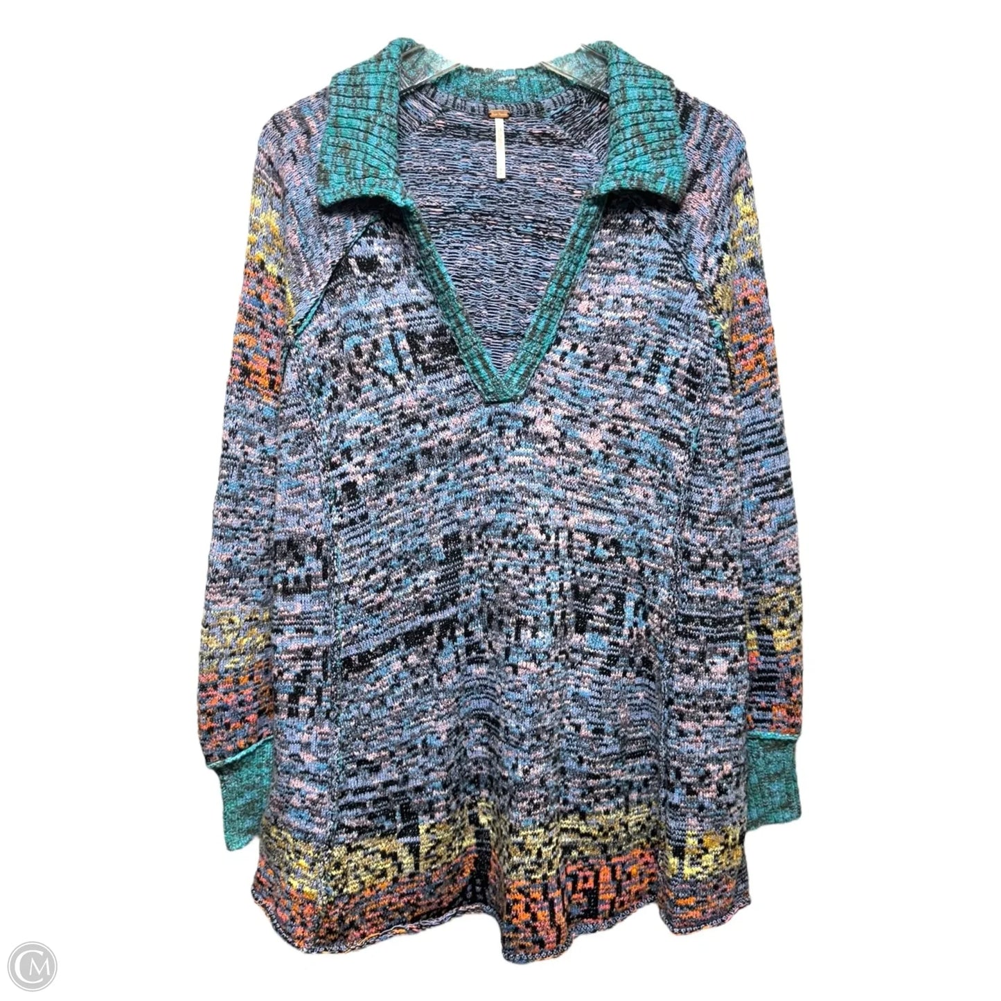 Sweater Cardigan By Free People In Multi-colored, Size: M