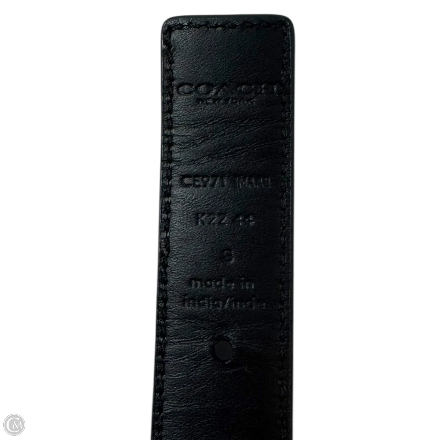 Monogram Belt Designer By Coach Size: S