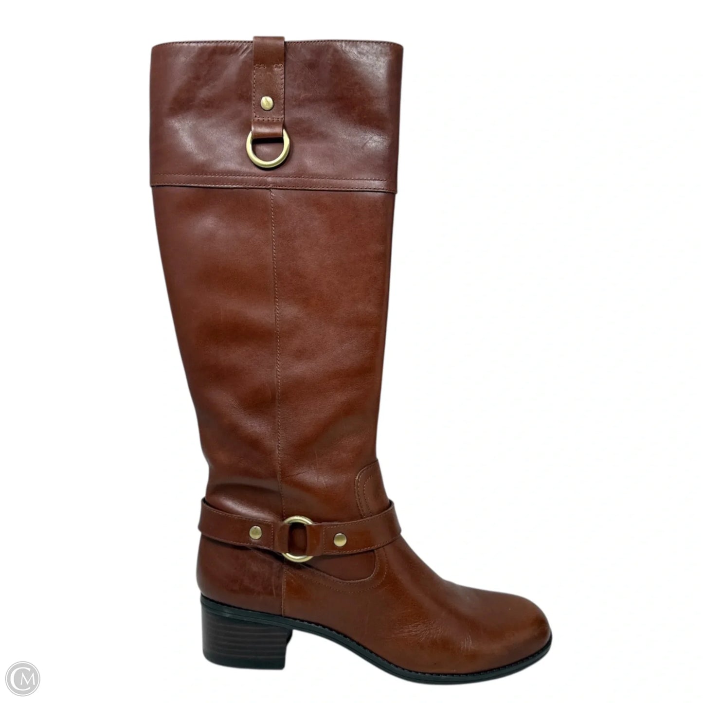 Boots Knee Flats By Bandolino In Brown, Size: 7.5