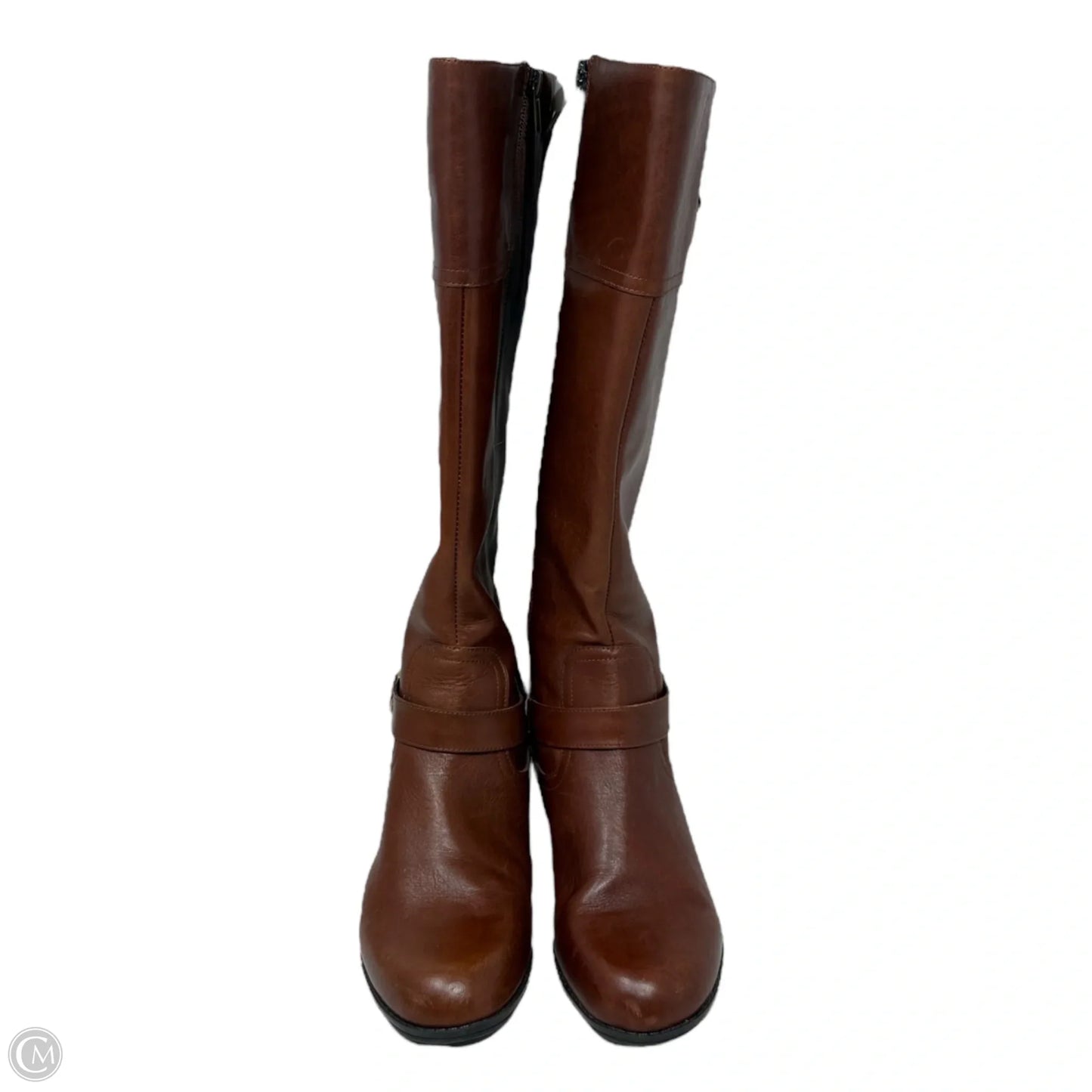 Boots Knee Flats By Bandolino In Brown, Size: 7.5