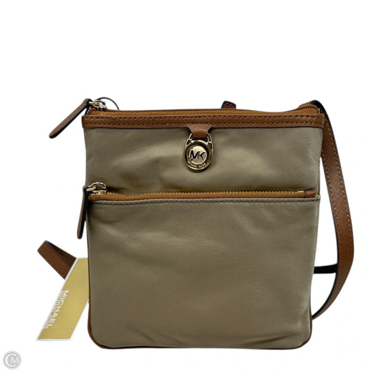 Kempton Nylon Pocket Crossbody Designer By Michael Kors, Size: Small
