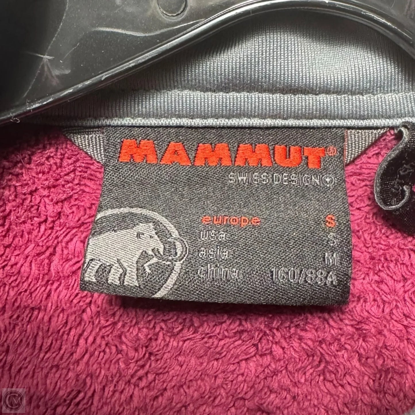 Athletic Jacket By Mammut In Maroon, Size: S