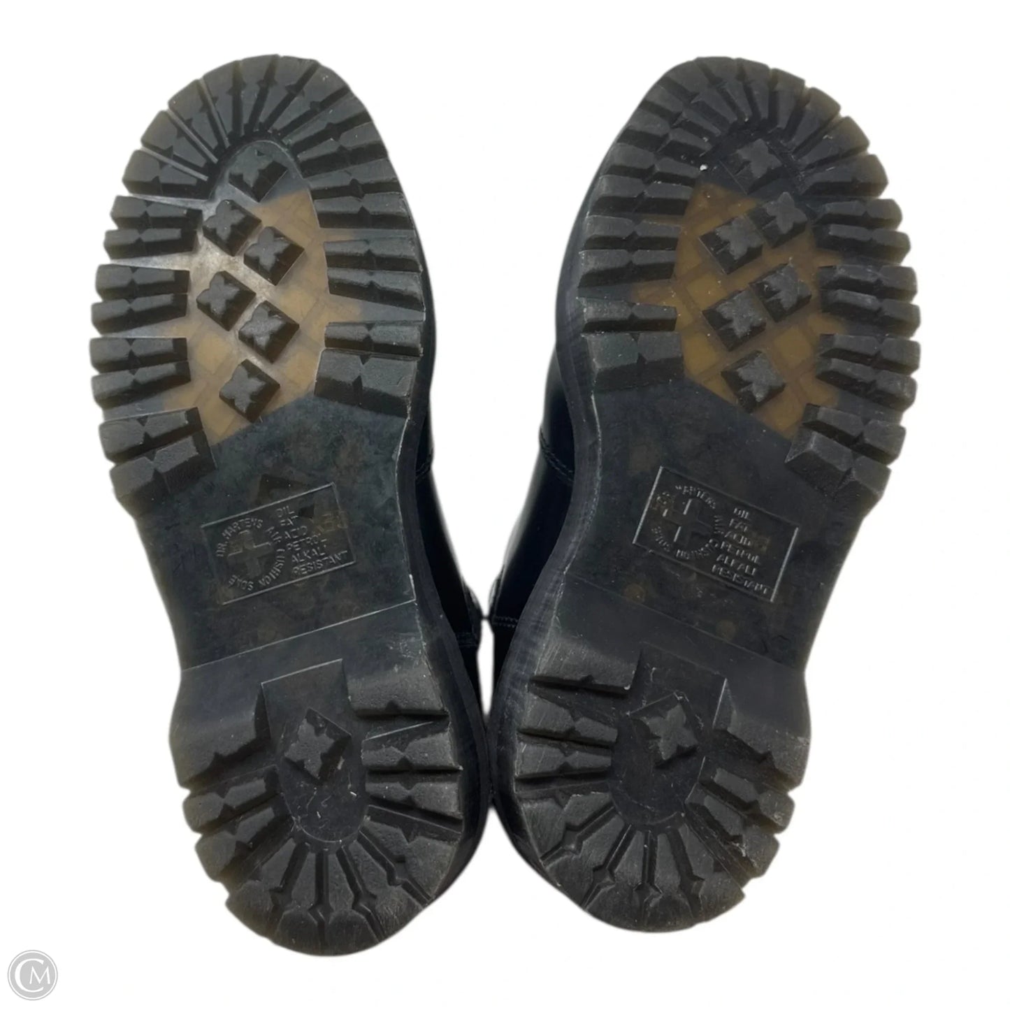 Quad Platform Chelsea Boots Ankle Flats By Dr Martens In Black, Size: 7