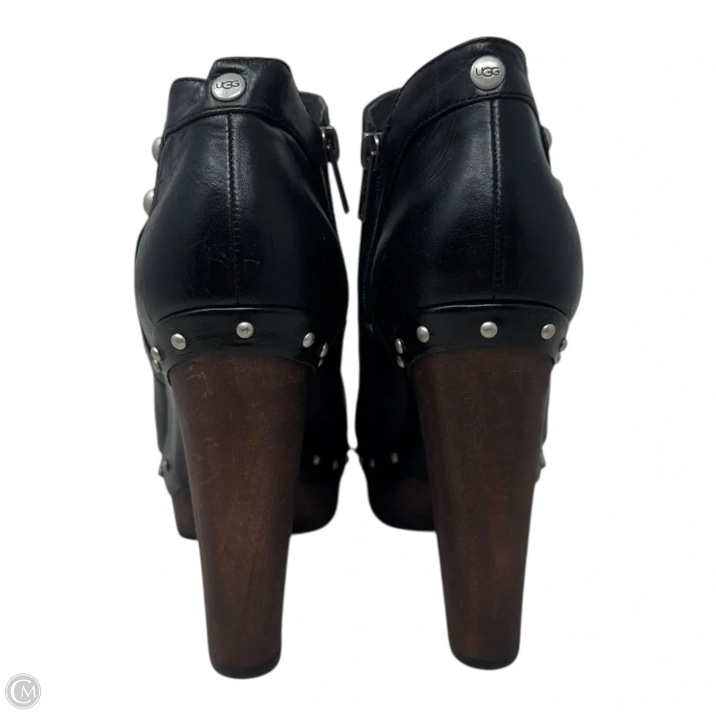 Ambrogia Studded Boots Designer By Ugg In Black, Size: 9.5