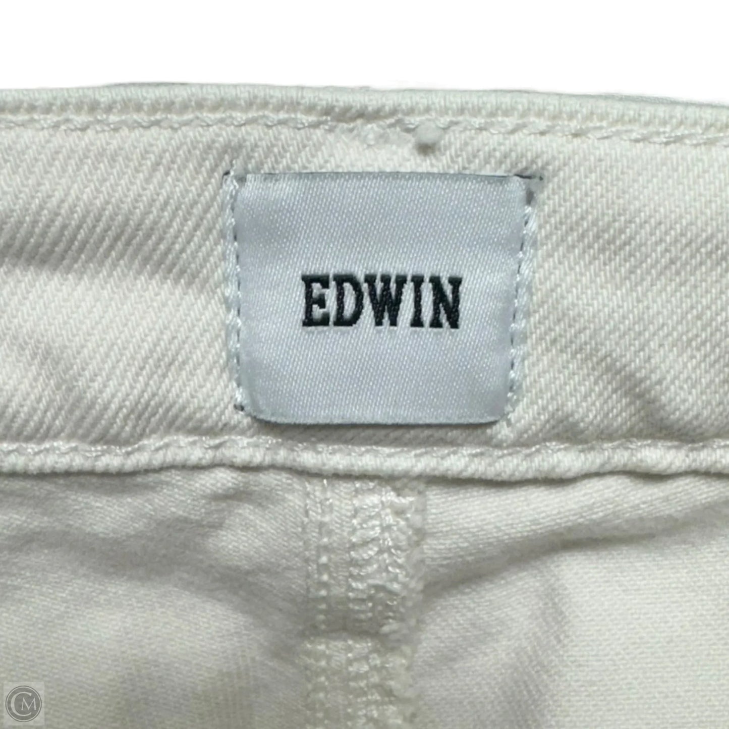 Lark Ankle Bootcut Jeans By Edwin In Milky White, Size: 0/24