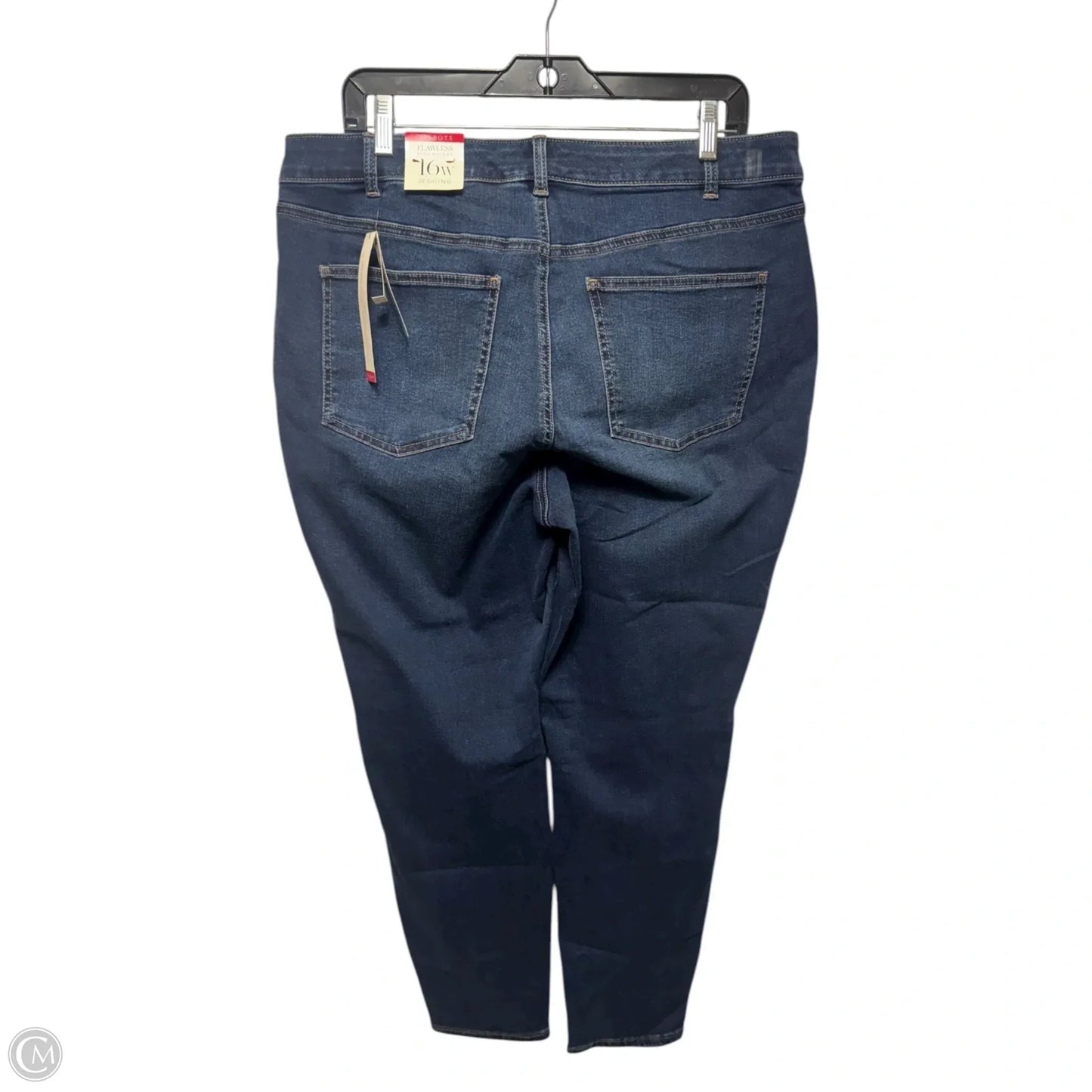 Jeans Jeggings By Talbots In Blue Denim, Size: 16