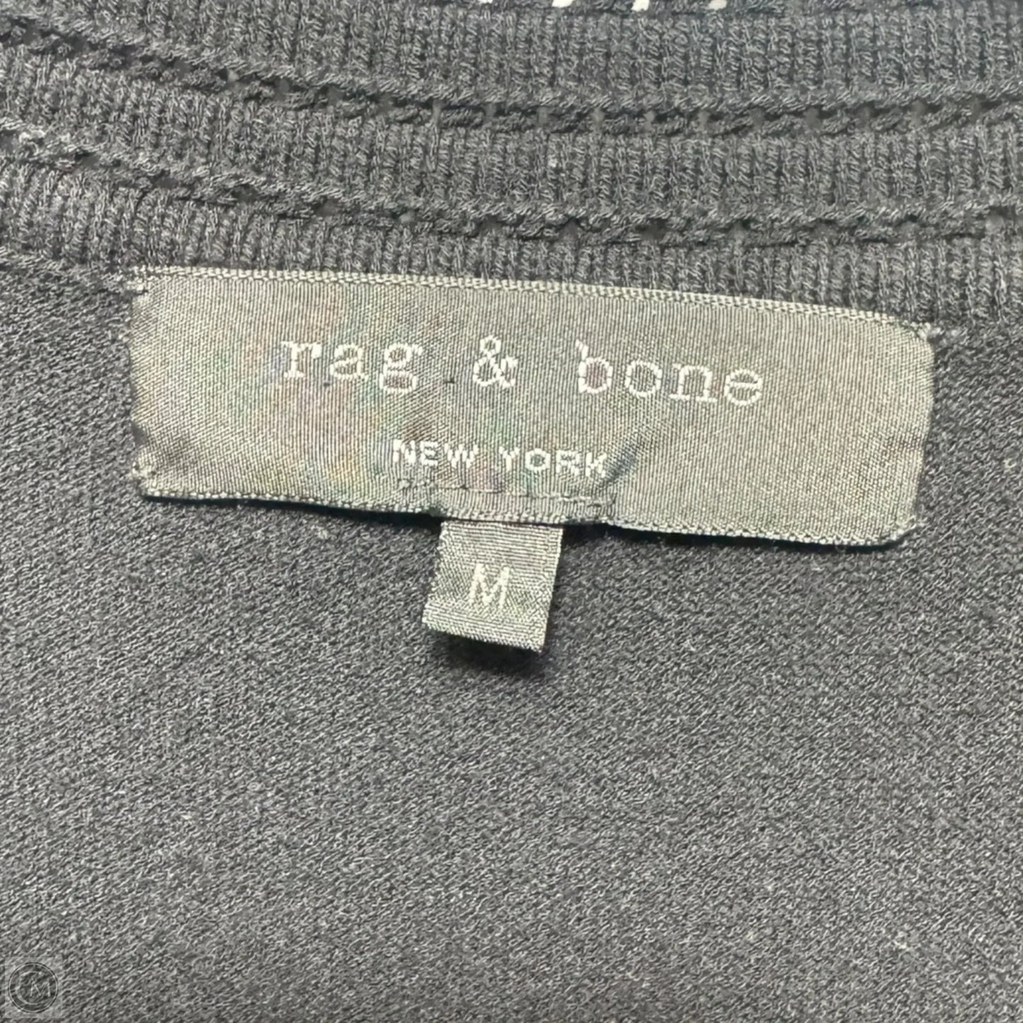 Majorca Knit Bodycon Mini Dress By Rag And Bone In Black, Size: M