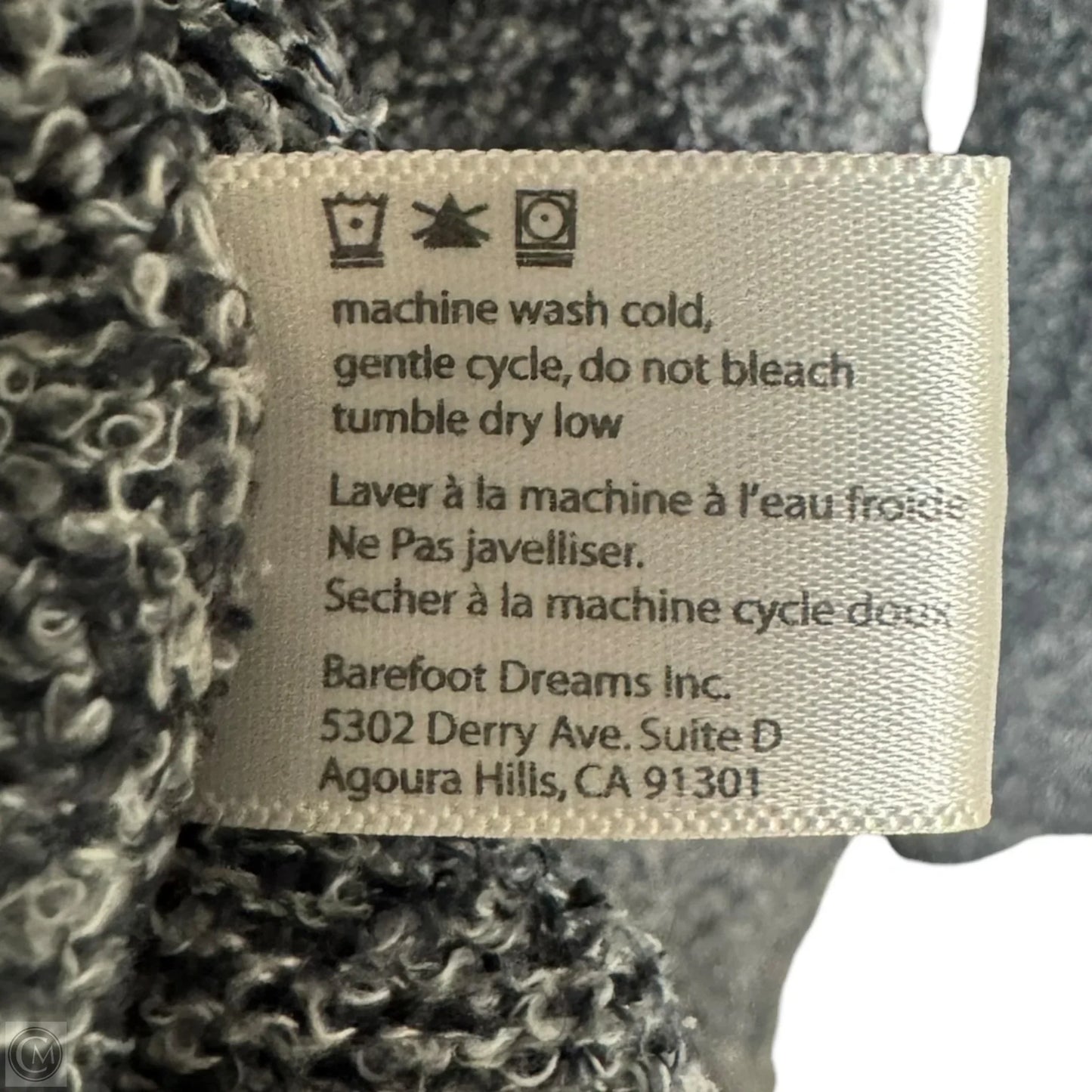 Bamboo Chic Lite Open Front Cardigan Sweater By Barefoot Dreams In Grey, Size: S/M