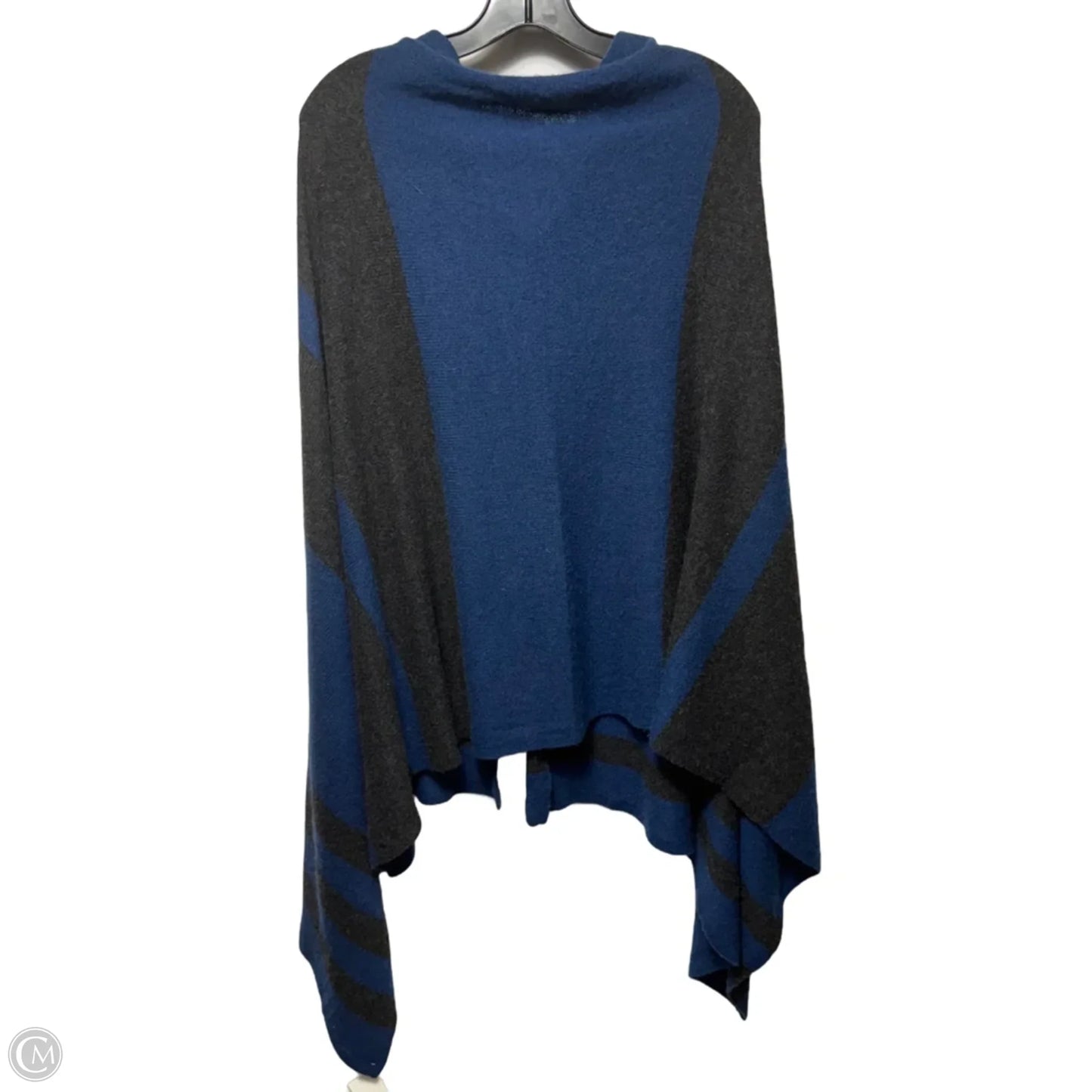 Cashmere Shawl Unbranded In Blue & Grey