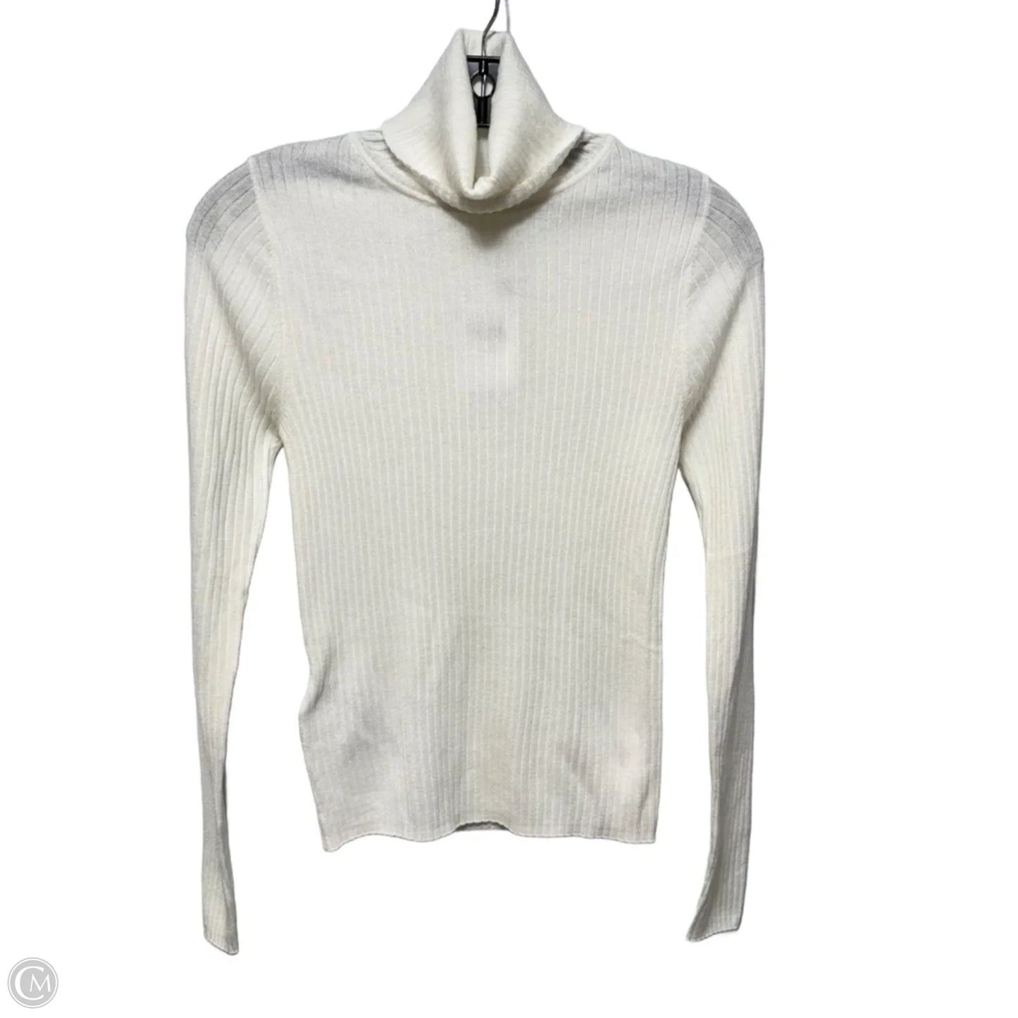 Ribbed Sweater By Mng In Cream, Size: M