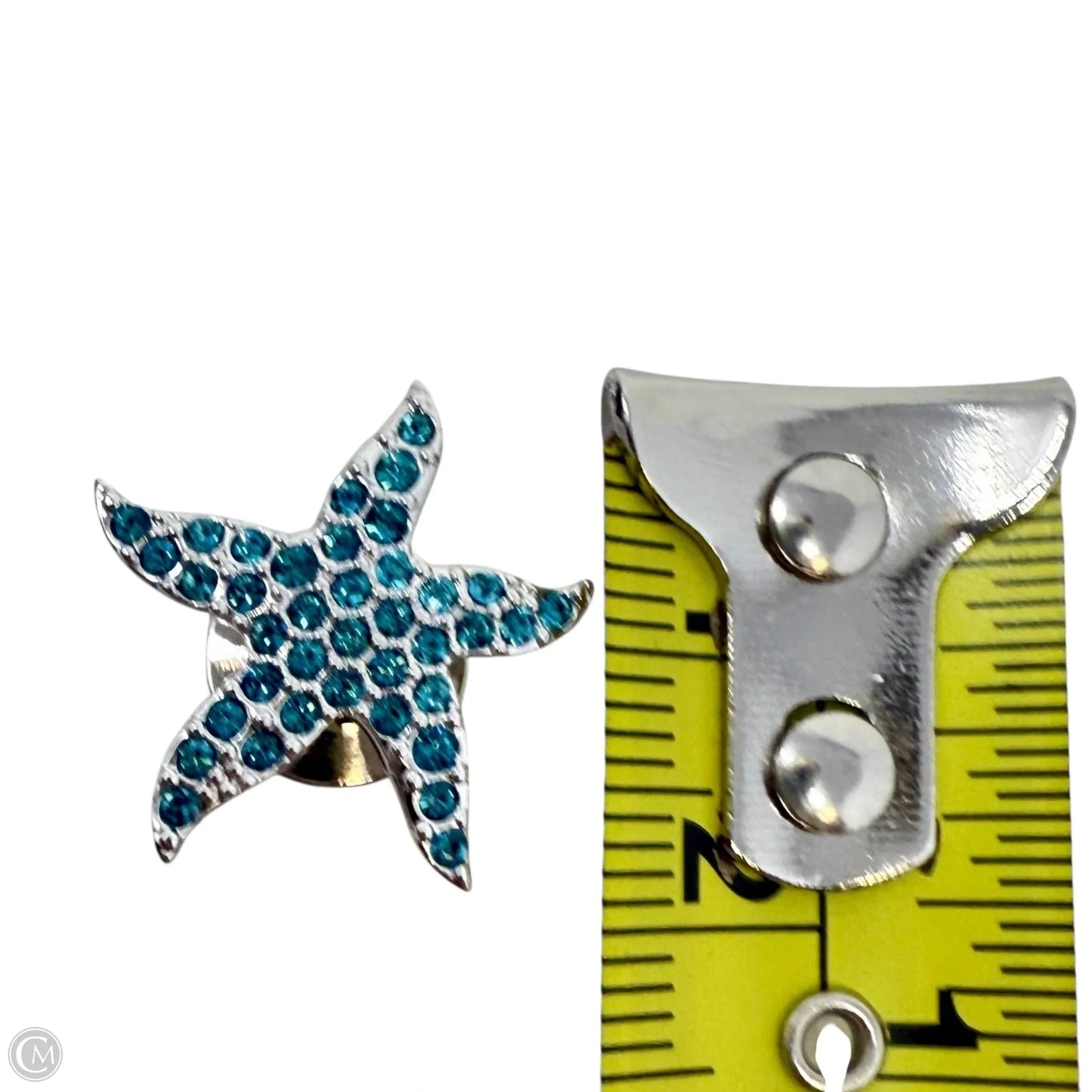 Crystal SCS Wonders of the Sea Trilogy Starfish Tac Pin Designer By Swarovski