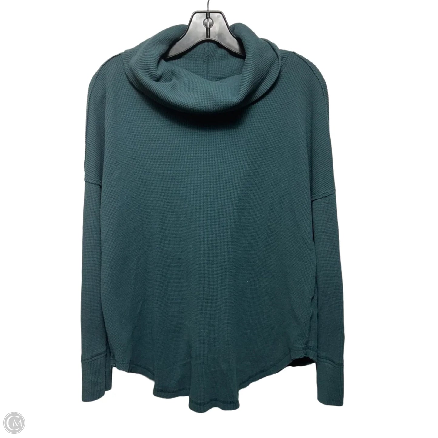 Ainsley Thermal Turtleneck By Maeve In Green, Size: M