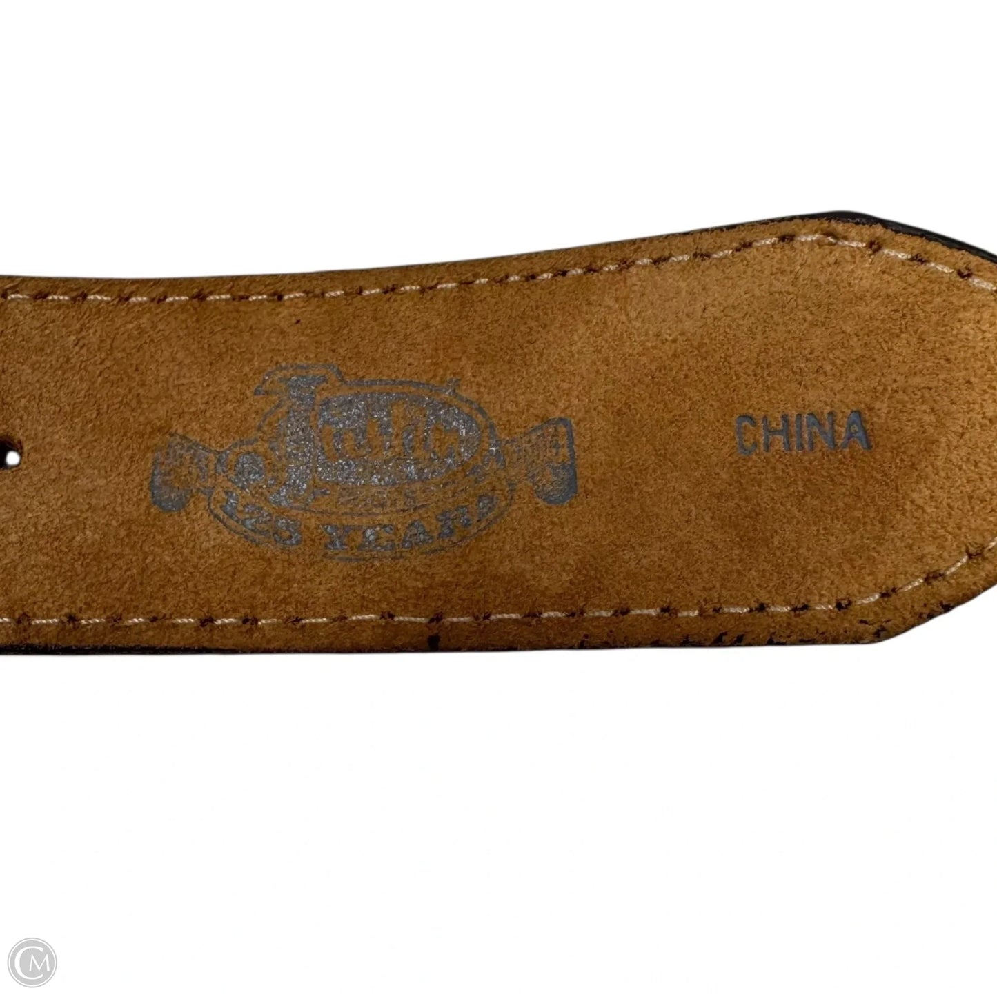 “Barb Wire” Belt Leather By Justin