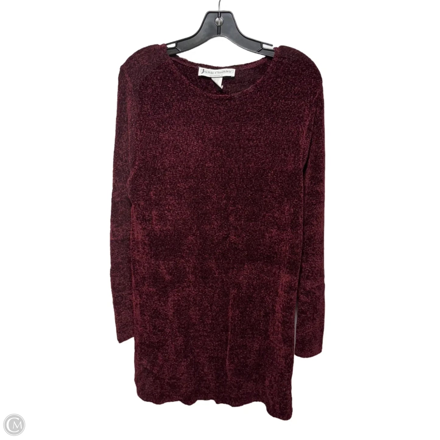 Sweater By jackie chalkly In Maroon, Size: M