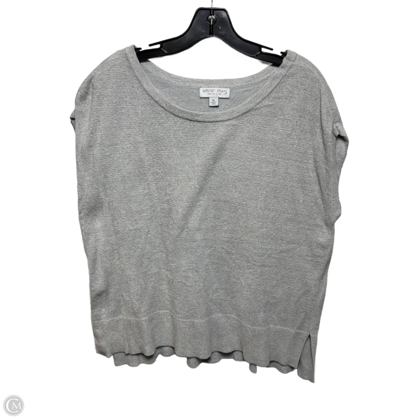 Top Sleeveless By Barefoot Dreams In Grey, Size: Xl