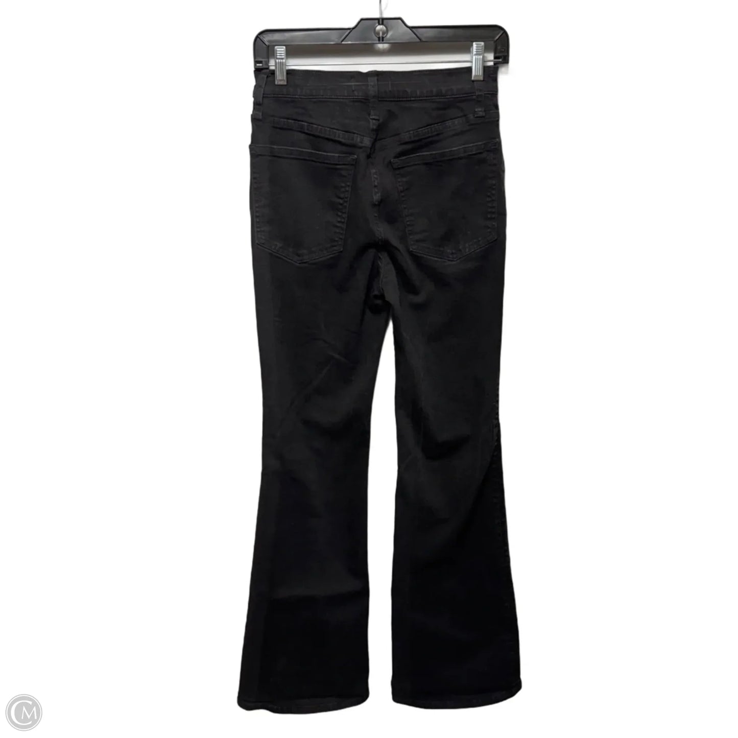 Skinny Flare Jeans By Madewell In Black Denim, Size: 4