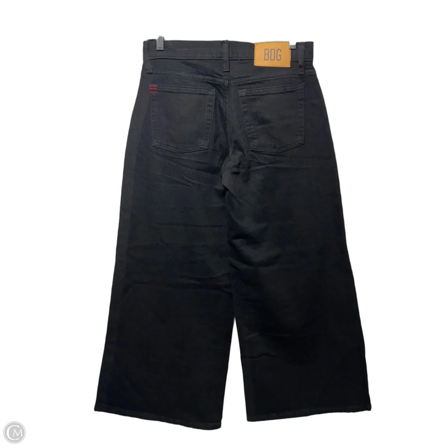 Jeans Wide Leg By Bdg In Black Denim, Size: 2/26