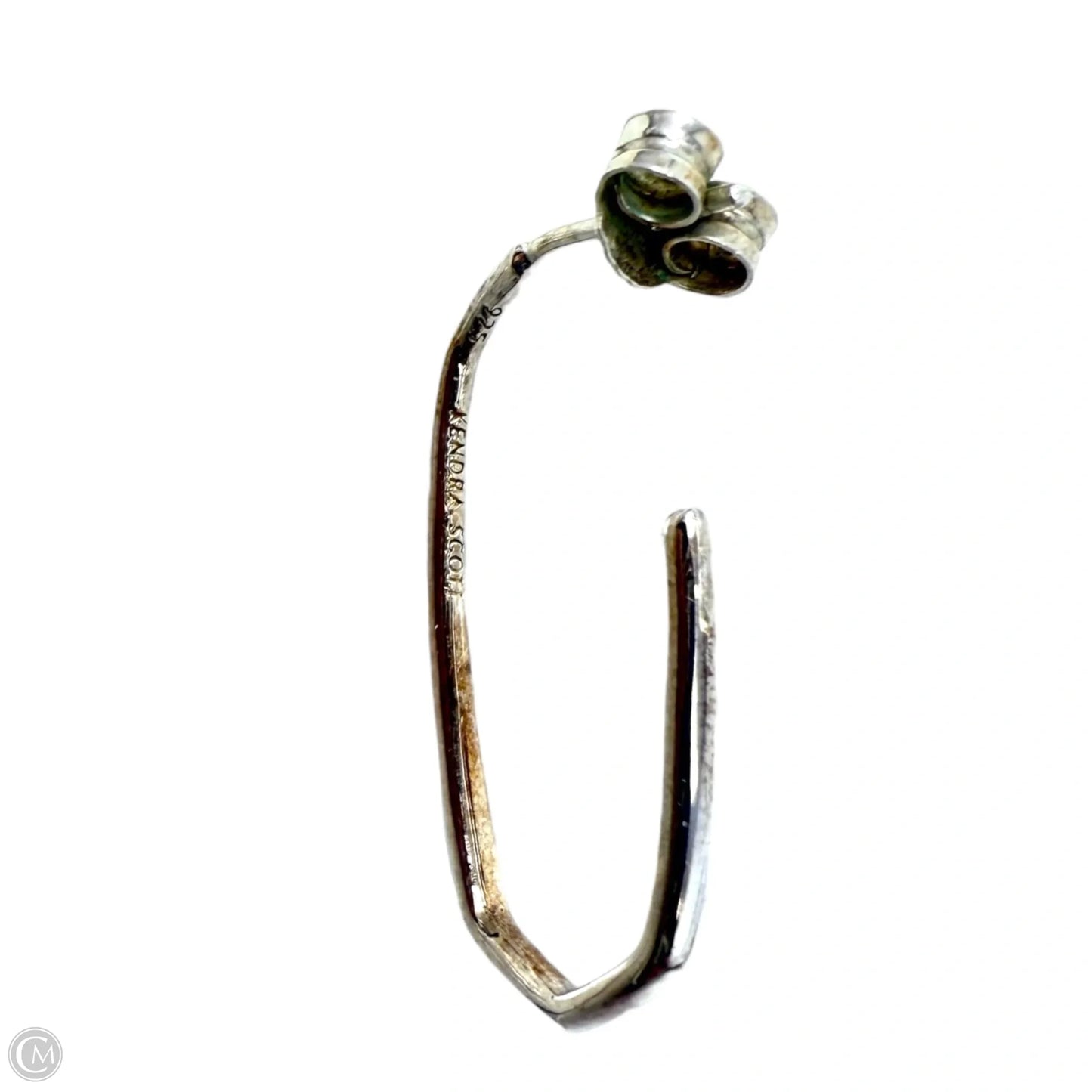 Ellen Sterling Silver Hoop Earrings By Kendra Scott