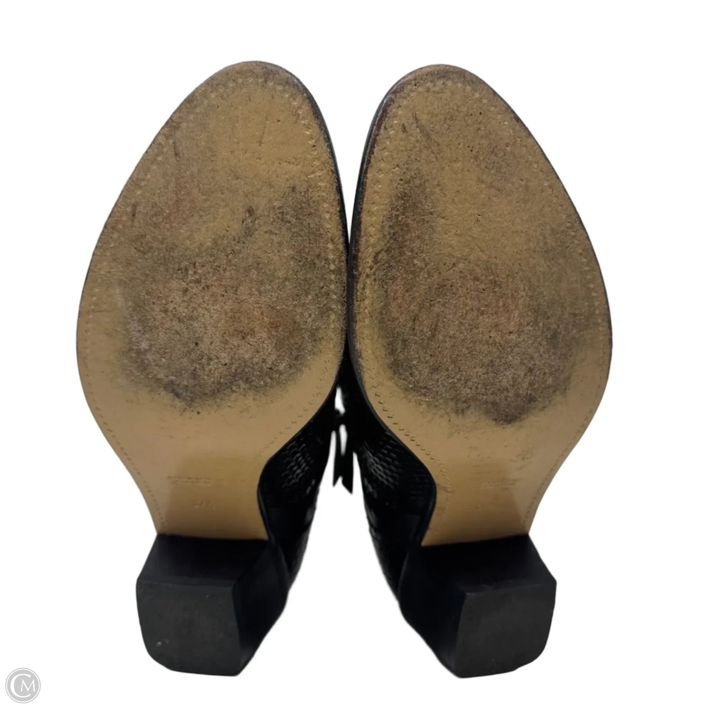 Boots Ankle Heels By Antonio Barbato In Black, Size: 7.5 (37.5)