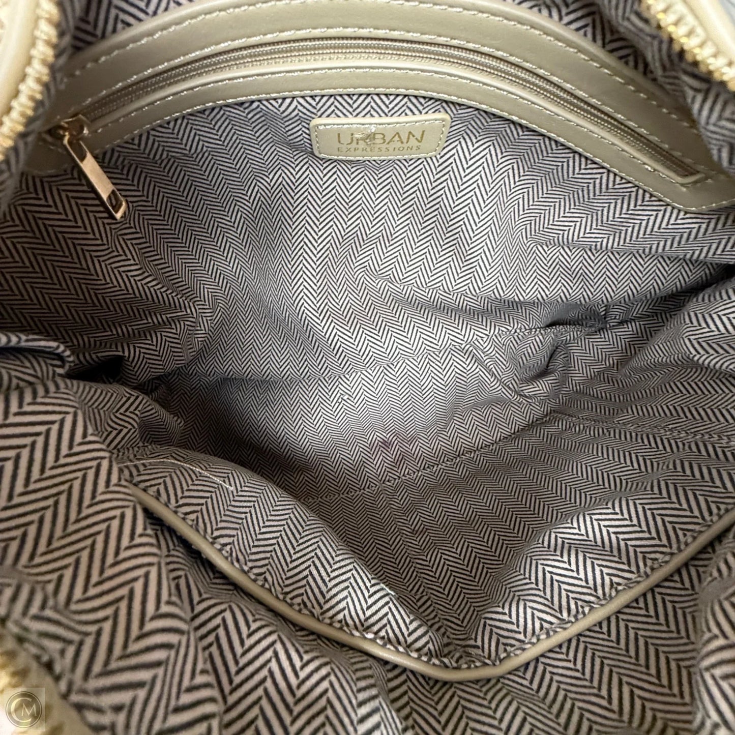 Stripe Raffia Hobo By Urban Expressions, Size: Medium