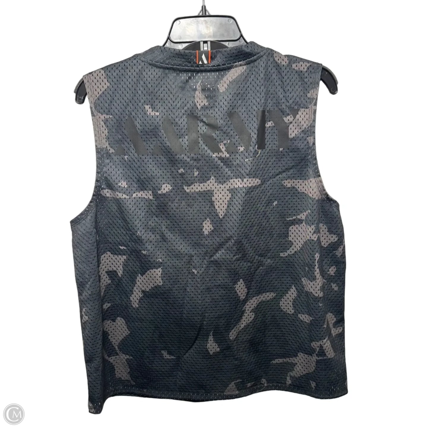 Mesh Athletic Tank Top By Aarmy In Camouflage Print, Size: S