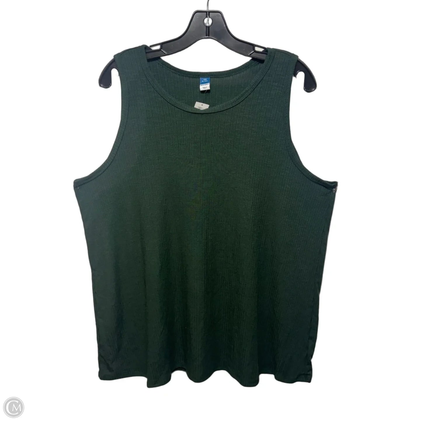 Top Sleeveless By Old Navy In Green, Size: Xl Tall