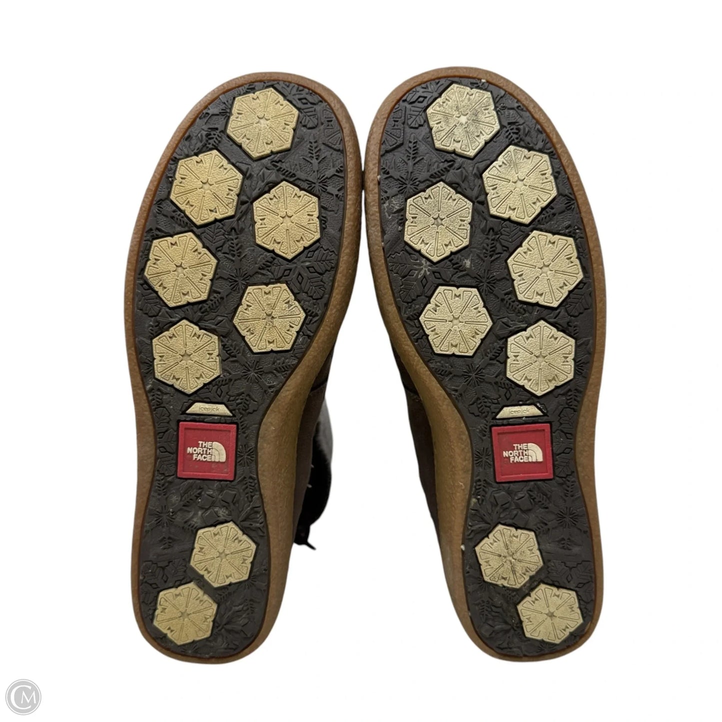Alana Mid Knit Suede Winter Boots By The North Face In Brown, Size: 10