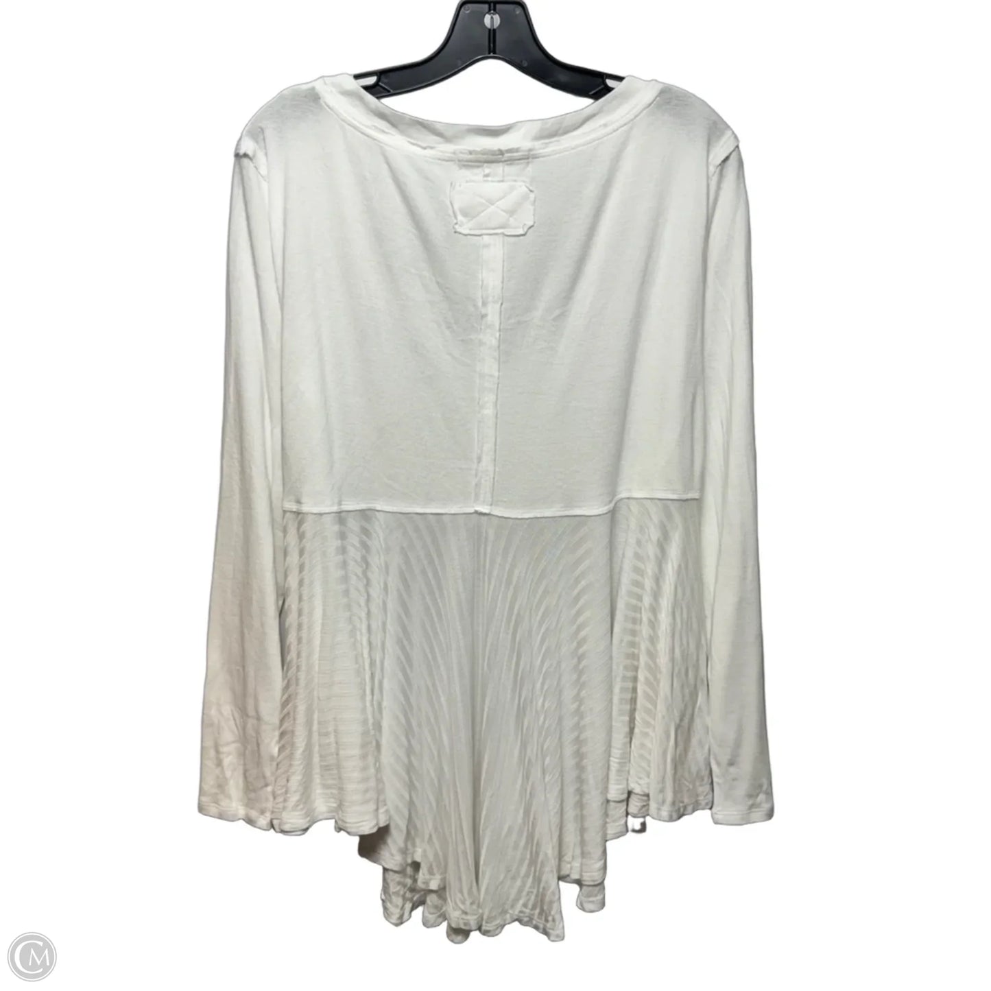 Top Long Sleeve By We The Free In White, Size: Xl