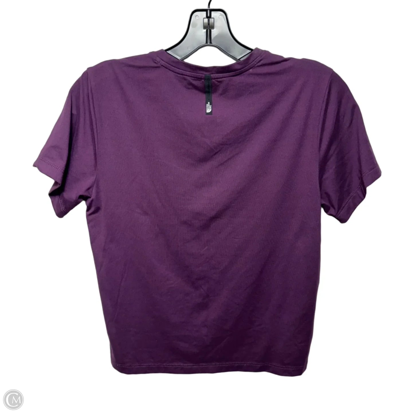 Athletic Top Short Sleeve By The North Face In Purple, Size: Xs